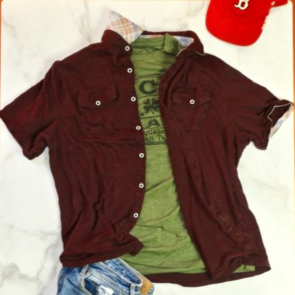 Short-Sleeve Button Down